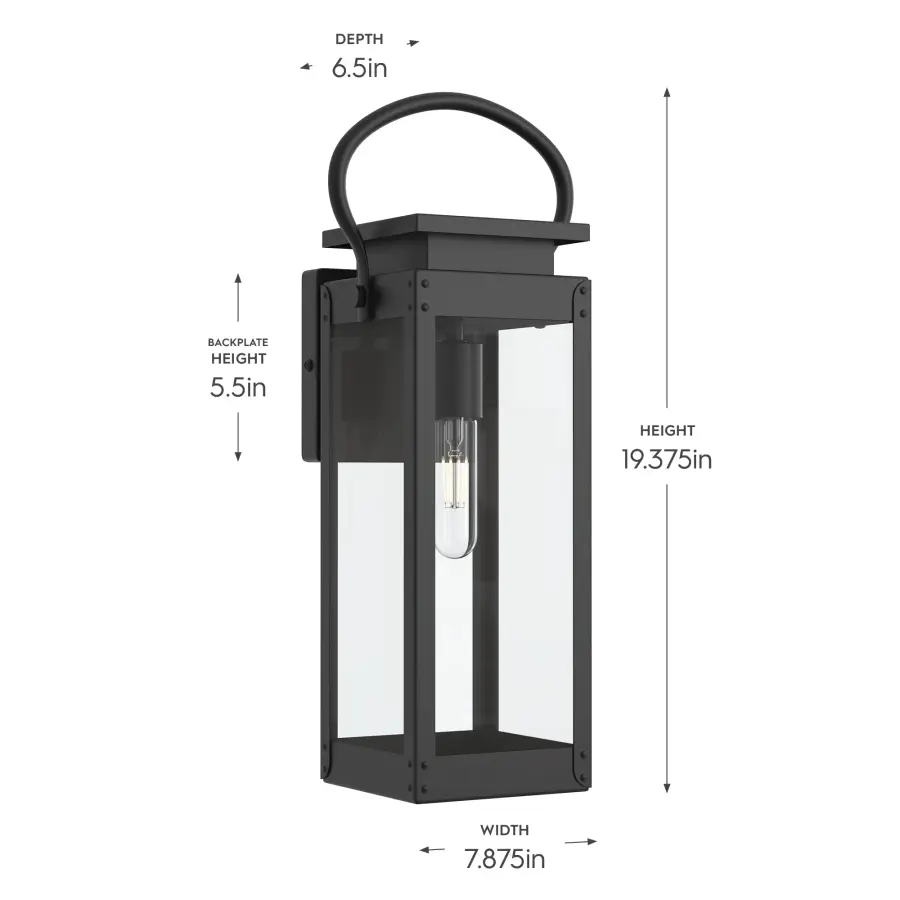Union Square One-Light Medium Wall Lantern - Image 9