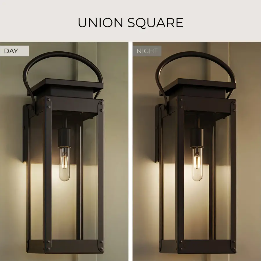 Union Square One-Light Large Wall Lantern - Image 9