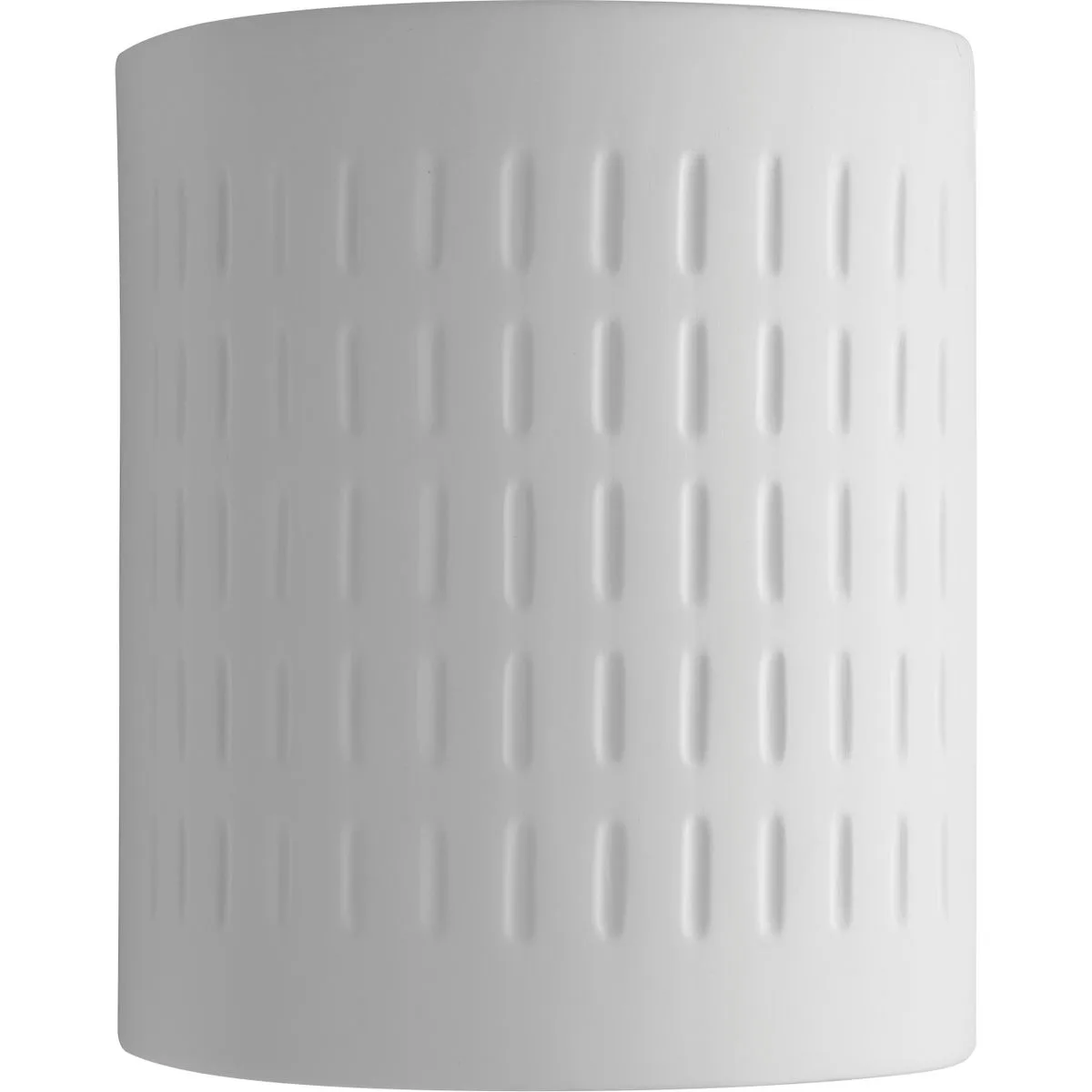 White Ceramic Outdoor Wall Sconce