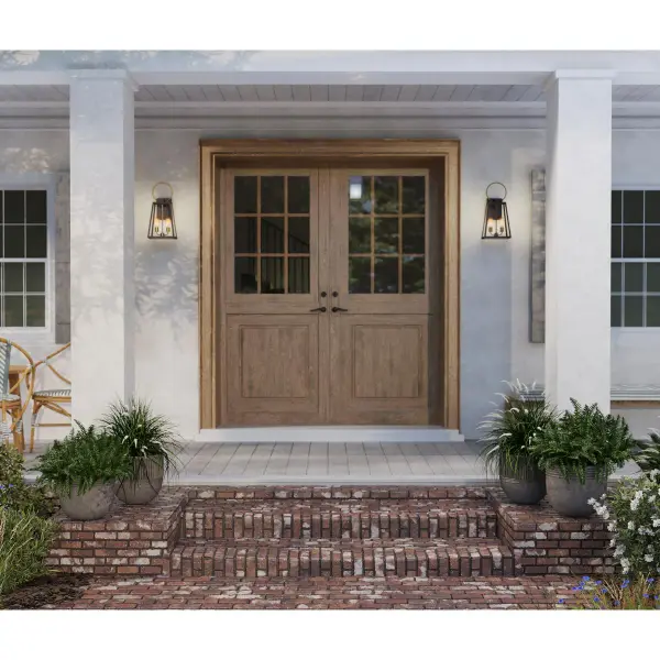 Classic Farmhouse Lantern with Coastal Charm for Outdoor Spaces - Image 2