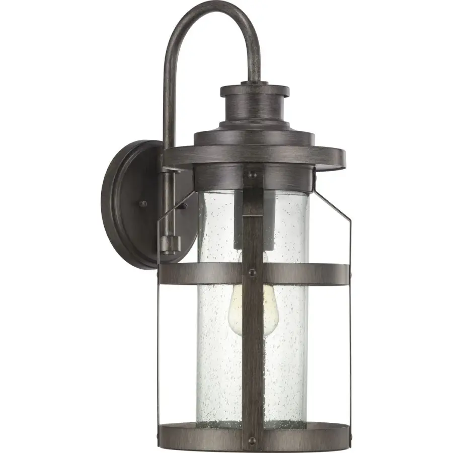 Haslett Large Outdoor Wall Lantern - Image 1