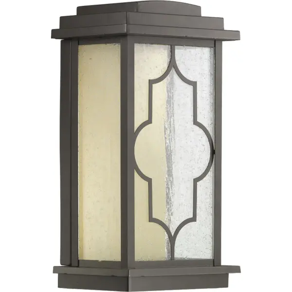 The Northampton LED Wall Lantern combines traditional styling with modern LED technology. Its architectural bronze finish and compact size make it ideal for residential entryways and patios.