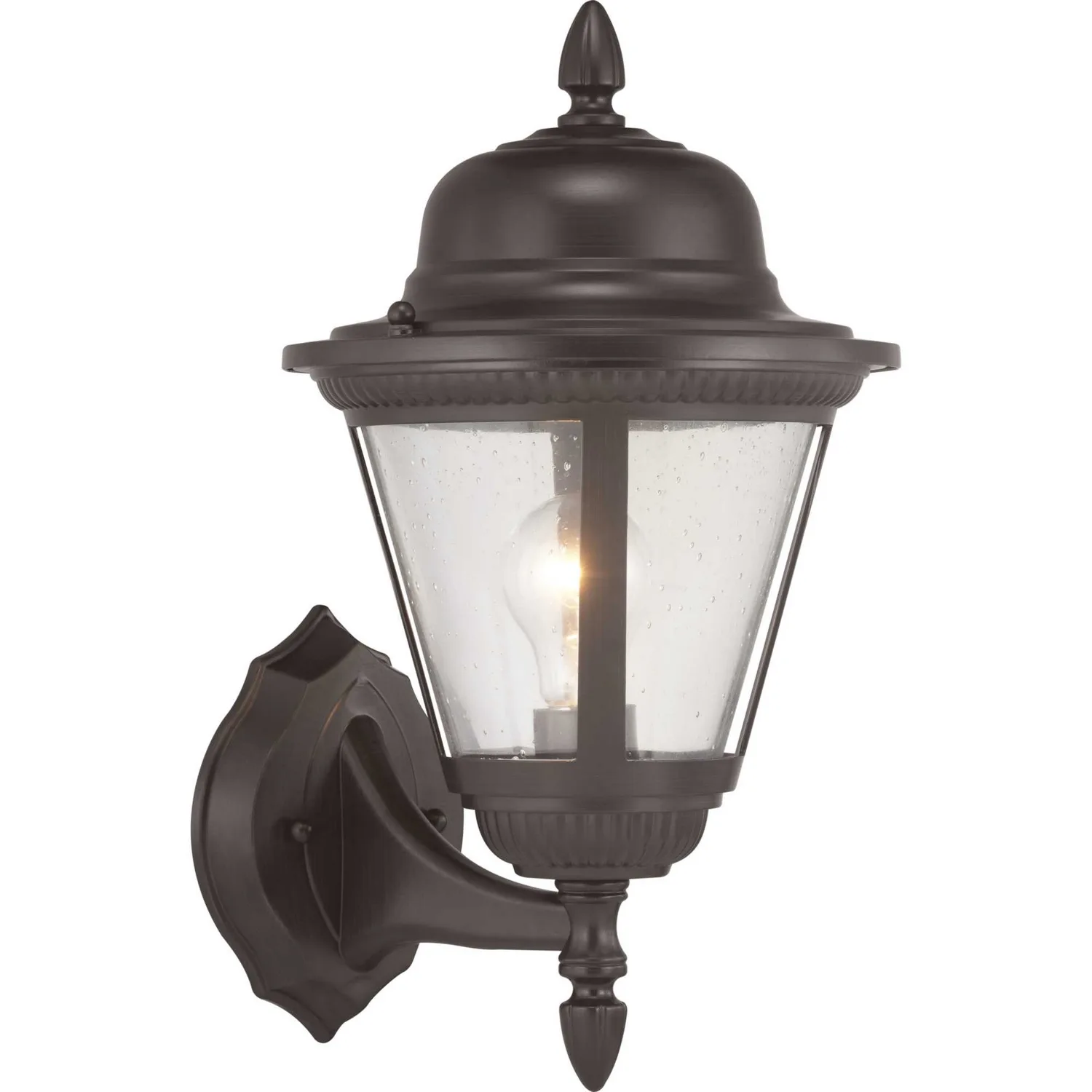 Westport One Light Wall Lantern in Antique Bronze