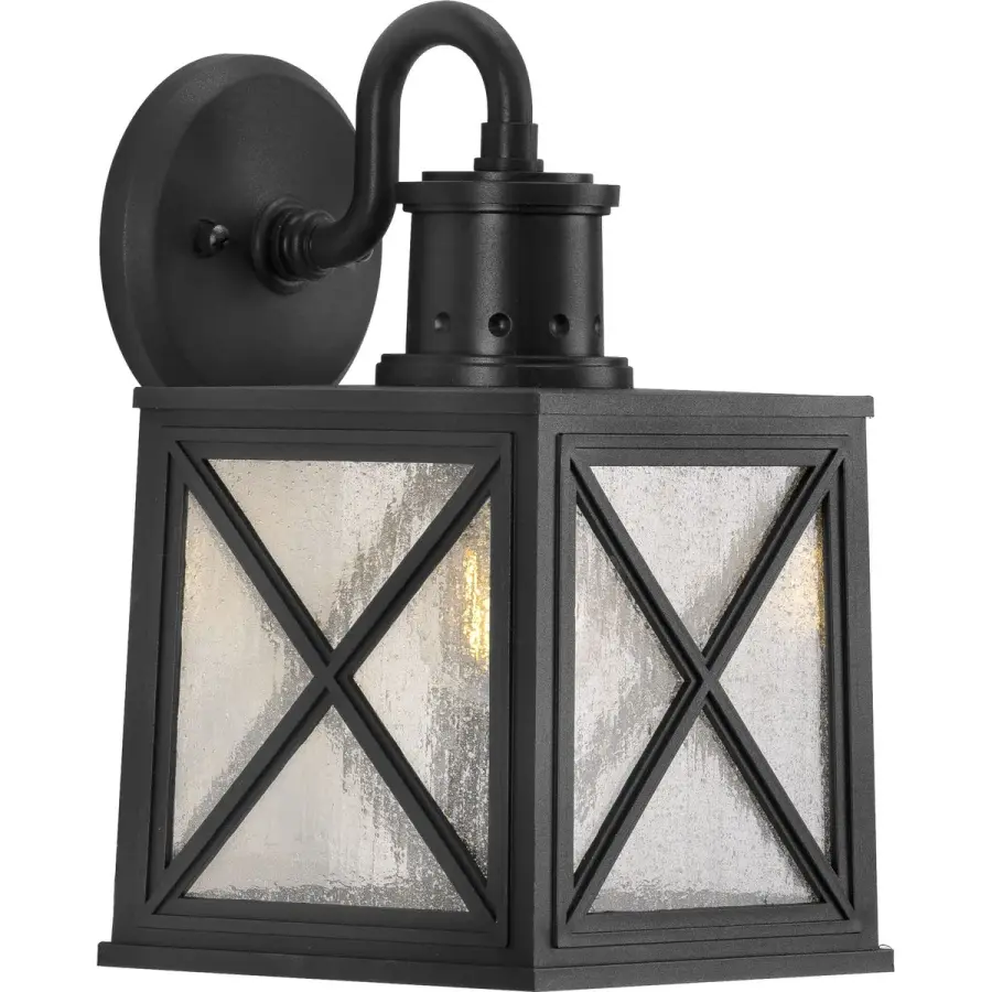 Durable Coastal-Farmhouse Wall Lantern with Weather Protection