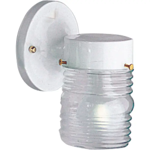 A practical and budget-friendly outdoor wall lantern with traditional styling. Perfect for basic exterior lighting needs with JA8 compliance for California energy standards. Simple, functional design ideal for utility applications.