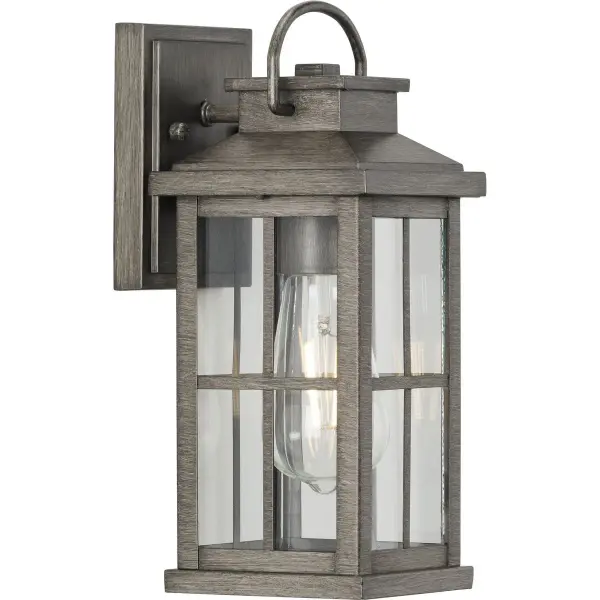 Williamston One-Light Clear Glass Outdoor Wall Lantern - Image 1