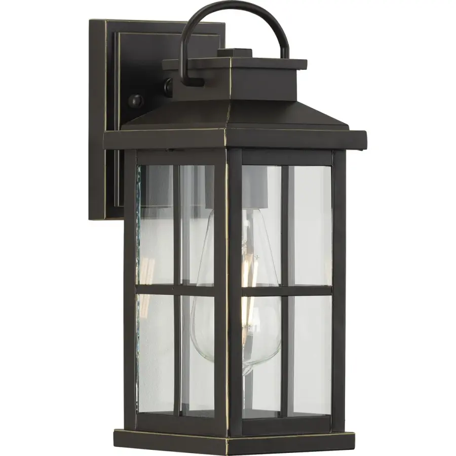 Williamston One-Light Clear Glass Outdoor Wall Lantern - Image 2