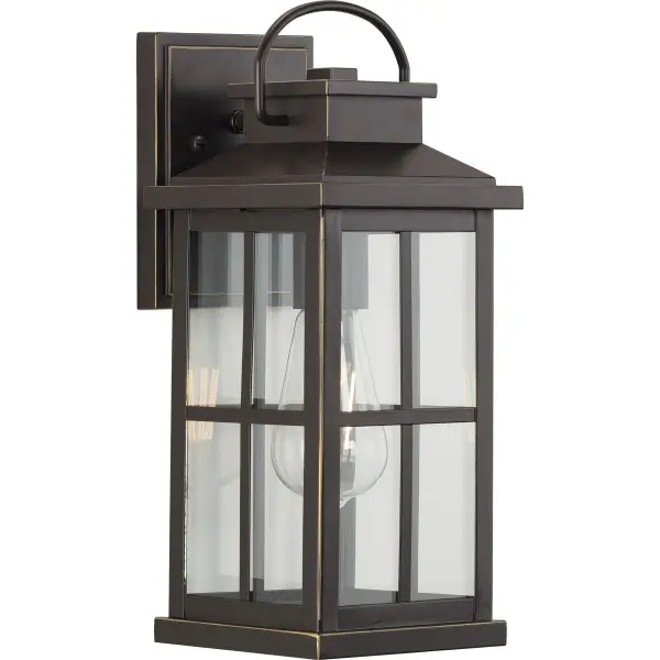 Williamston One-Light Clear Glass Outdoor Wall Lantern - Image 3