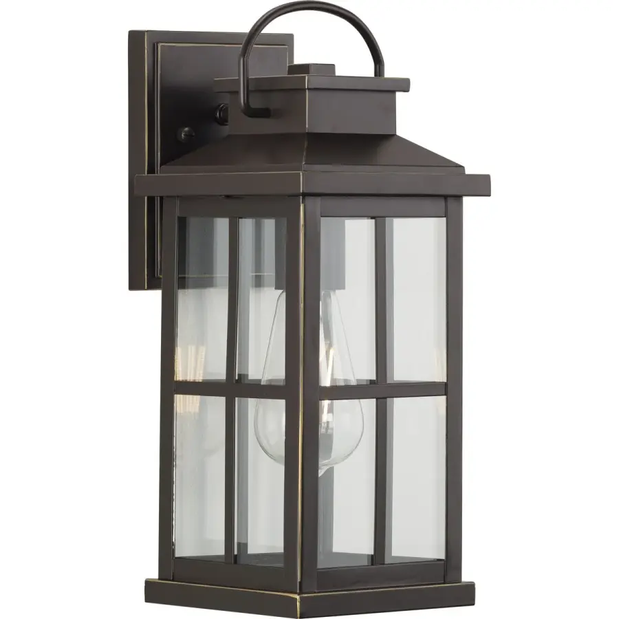 Williamston One-Light Clear Glass Outdoor Wall Lantern - Image 3