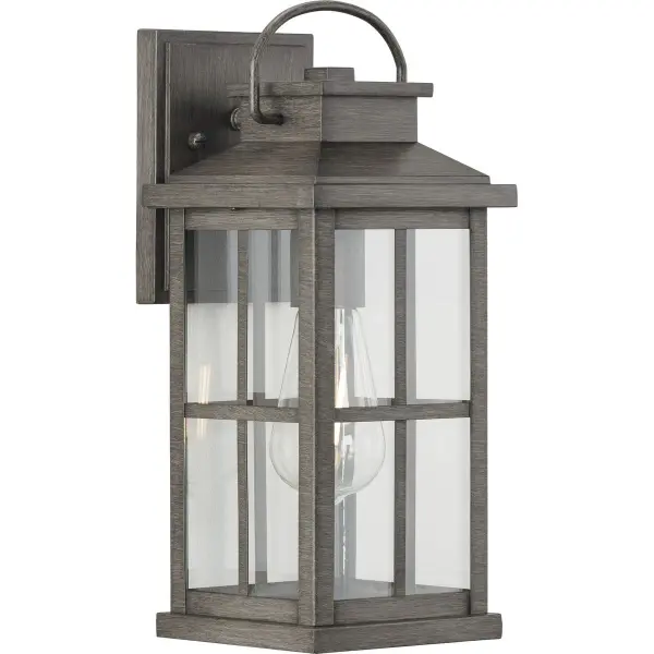 Williamston One-Light Clear Glass Outdoor Wall Lantern - Image 4