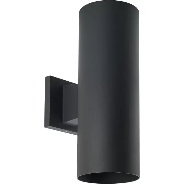 This sleek 5-inch wall cylinder delivers architectural up and down lighting with a modern black finish. JA8 compliant for California energy standards, it's ideal for residential porches and patios seeking clean-lined illumination.