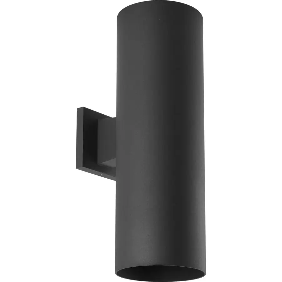 6" Outdoor Up/Down Wall Cylinder Two-Light Wall Lantern - Image 1