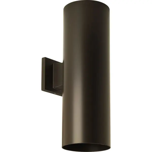 This 6-inch outdoor wall cylinder delivers sophisticated up/down illumination with energy-efficient LED technology. The glass top lens and antique bronze finish create a refined modern aesthetic perfect for residential and commercial exteriors.