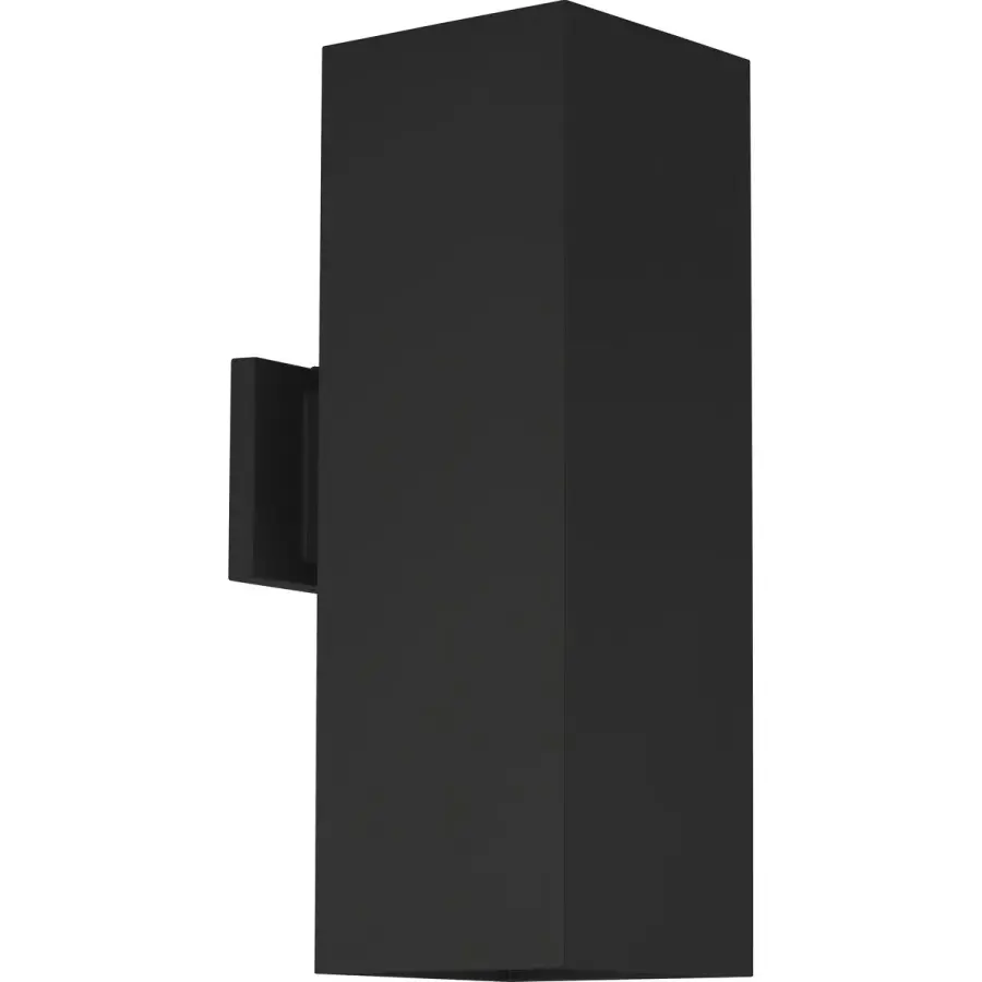 6" LED Outdoor Up/Down Wall Cylinder with Glass Top Lens - Image 2