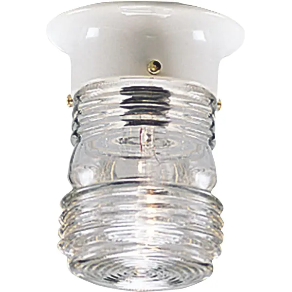 One-Light Utility Outdoor Close-to-Ceiling - Image 2
