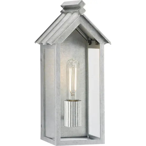 The Point Dume Dunemere wall lantern combines contemporary design with durable outdoor performance. Its matte black finish and DuraShield coating ensure long-lasting beauty in any weather condition. - alternate view