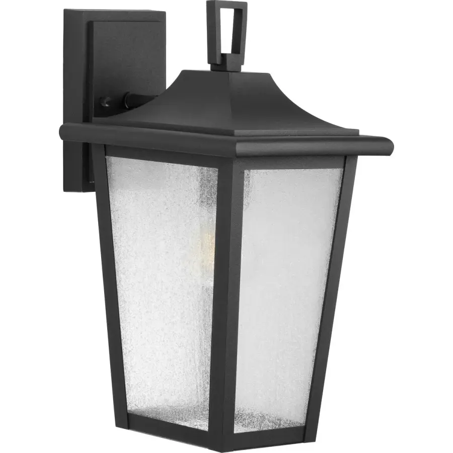 Padgett One-Light Clear Seeded Glass Outdoor Wall Lantern - Image 3