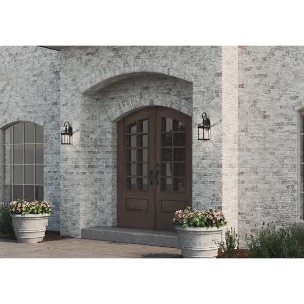 Dillard One-Light Clear Glass Outdoor Wall Lantern - Image 4