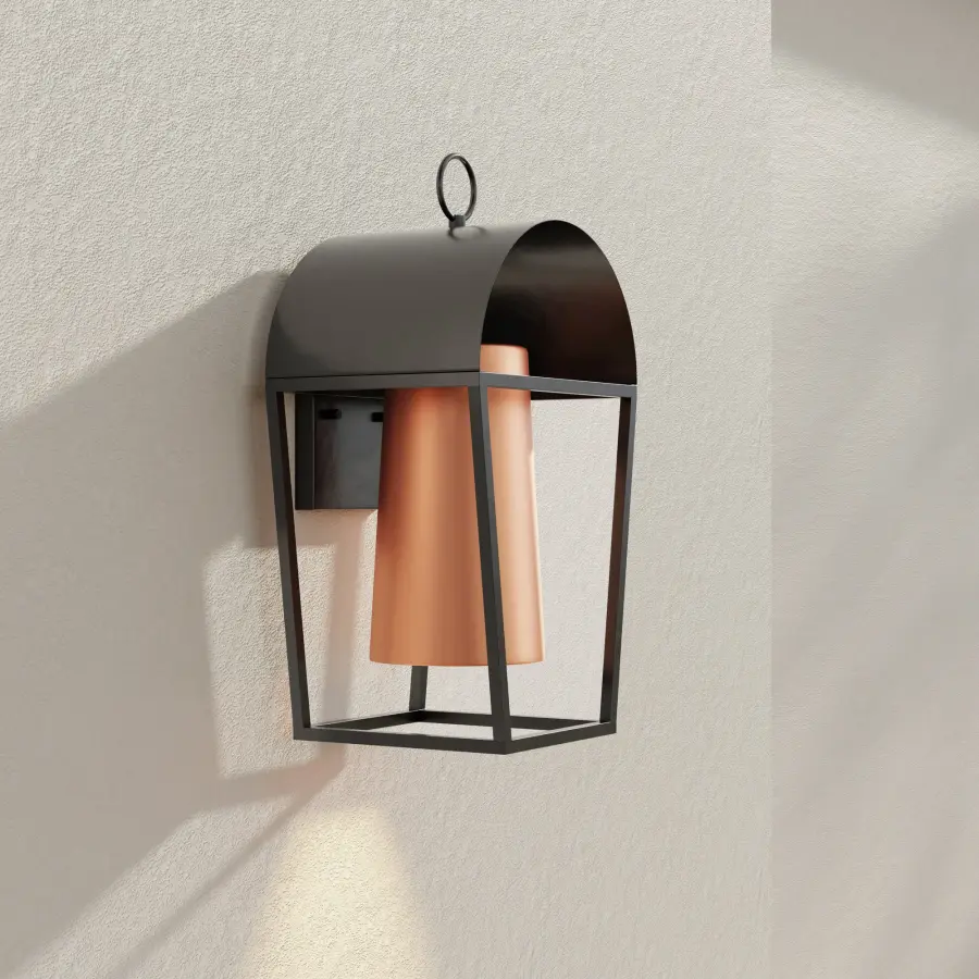 Classic Outdoor Lantern with Rustic Charm and Modern Compliance - Image 2