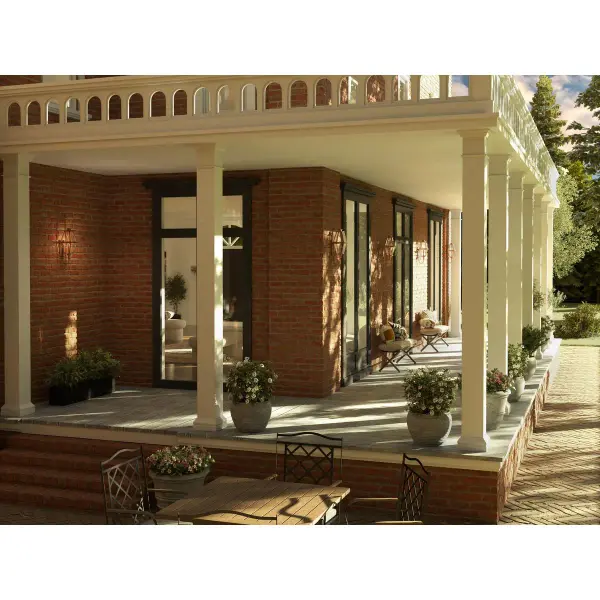 Bradshaw One-Light Clear Glass Outdoor Wall Lantern - Image 4