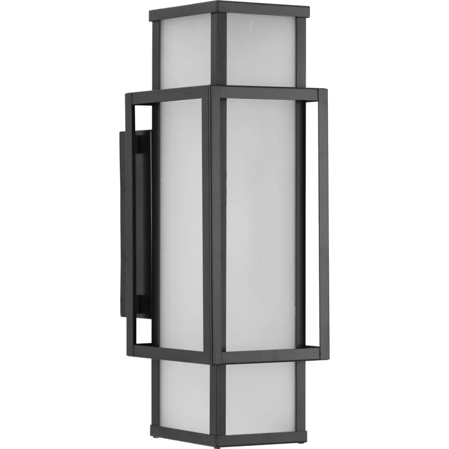 Unison Two-Light Etched Seeded Glass Wall Lantern - Image 1