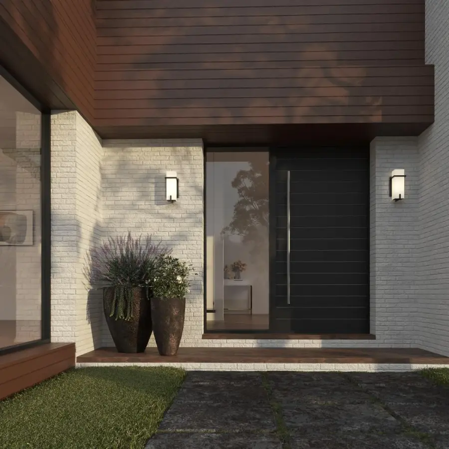 Antrim One-Light Small Outdoor Wall Lantern - Image 3