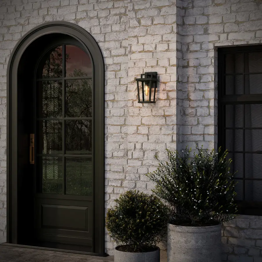 Tryon One-Light Small Outdoor Wall Lantern - Image 5