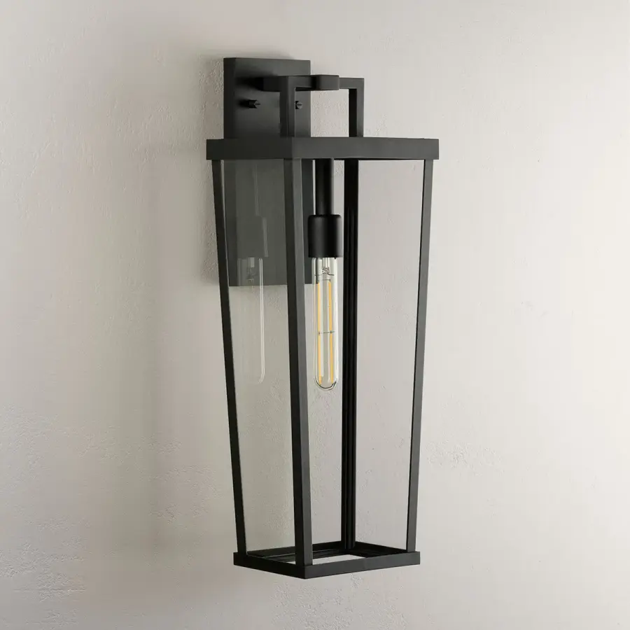 Tryon Collection One-Light Large Outdoor Wall Lantern - Image 1