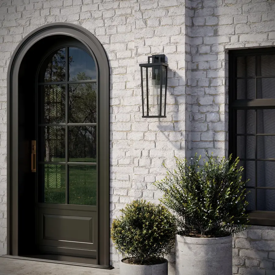 Tryon Collection One-Light Large Outdoor Wall Lantern - Image 5