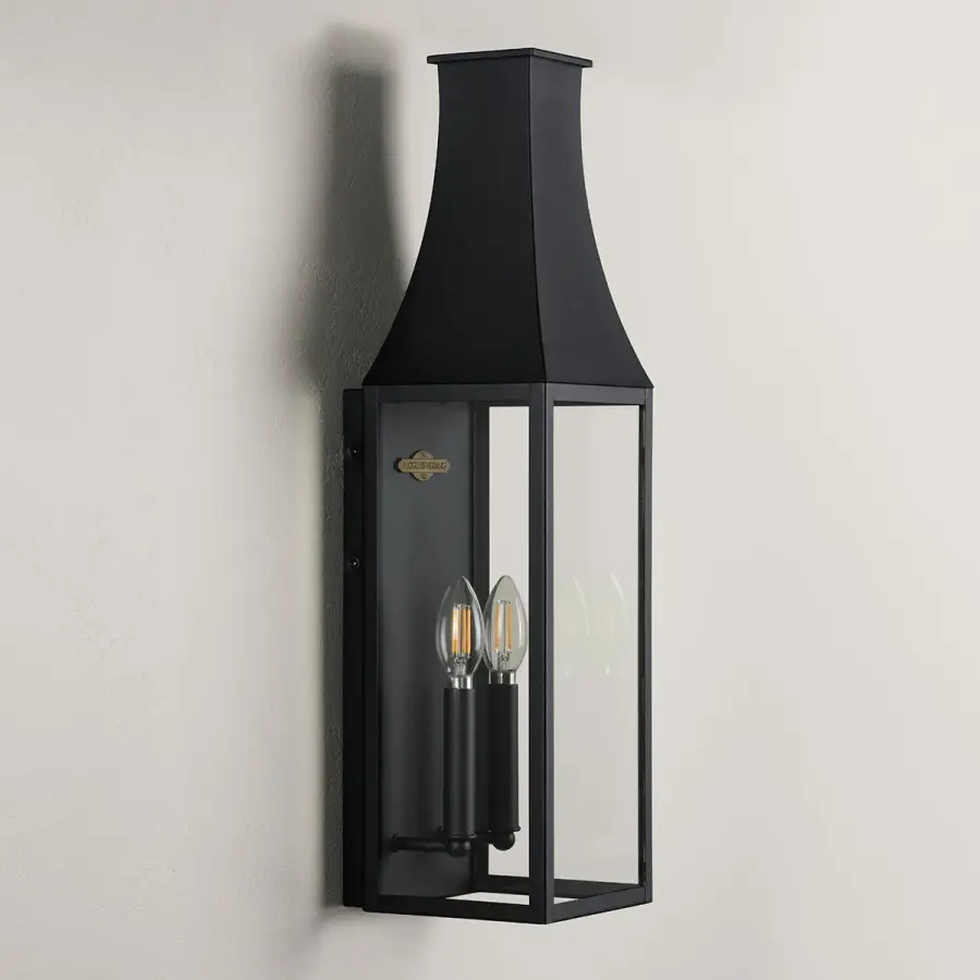 Radcliffe Two-Light Large Outdoor Wall Lantern - Image 1