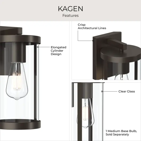 Kagen Outdoor Wall Light - Image 4