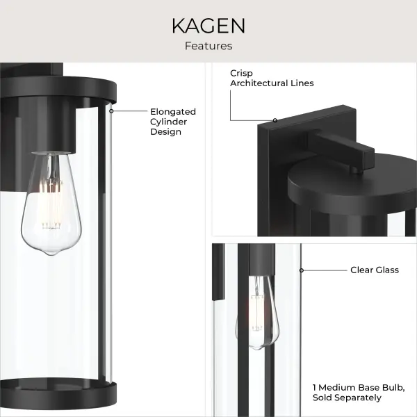 Kagen Outdoor Wall Light - Image 4