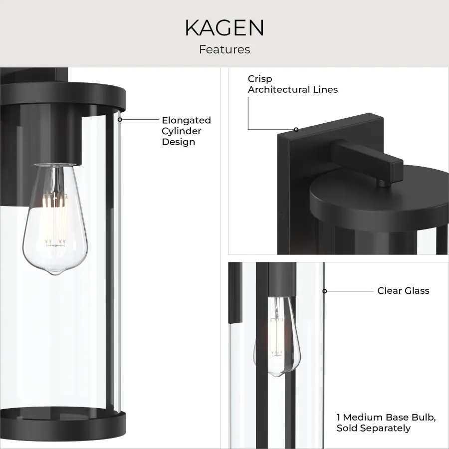 Kagen Outdoor Wall Light - Image 4