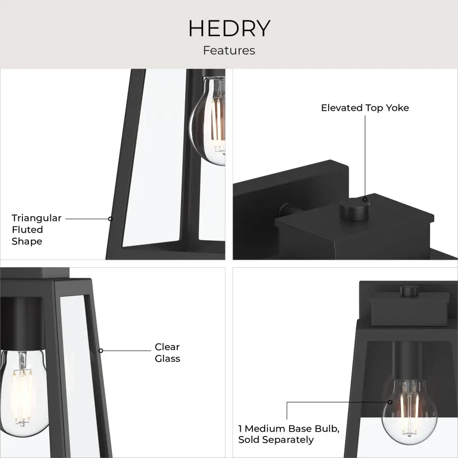 Hedry Outdoor Wall Light - Image 16