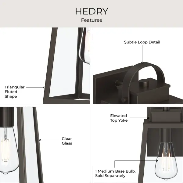 Hedry Outdoor Wall Light - Image 17