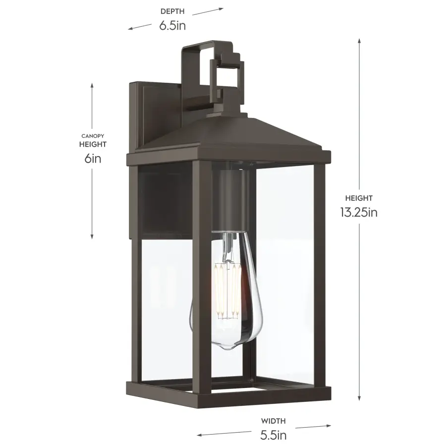Cantley Outdoor Wall Light - Image 11