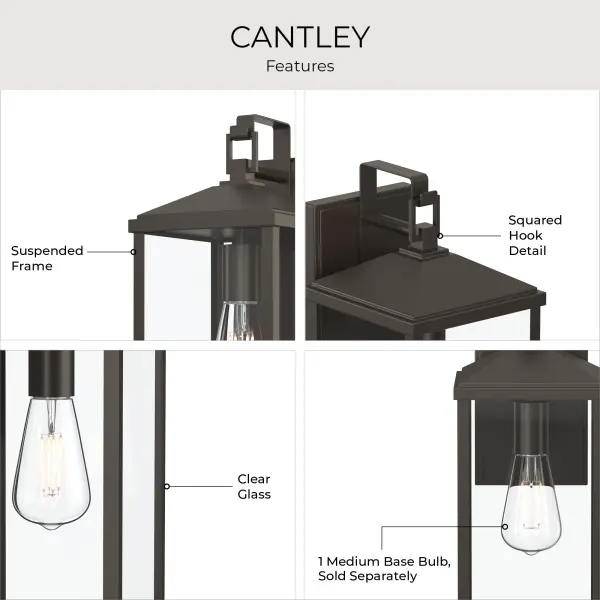 Cantley Outdoor Wall Light - Image 4