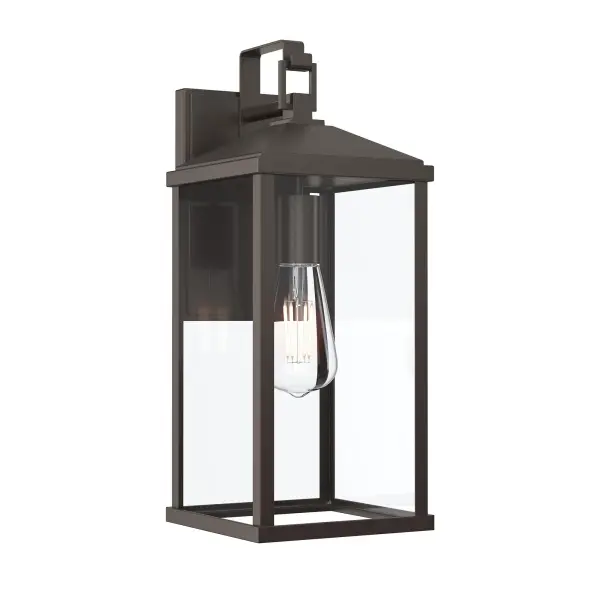 Classic Outdoor Wall Light with Timeless Antique Bronze Finish - Image 1