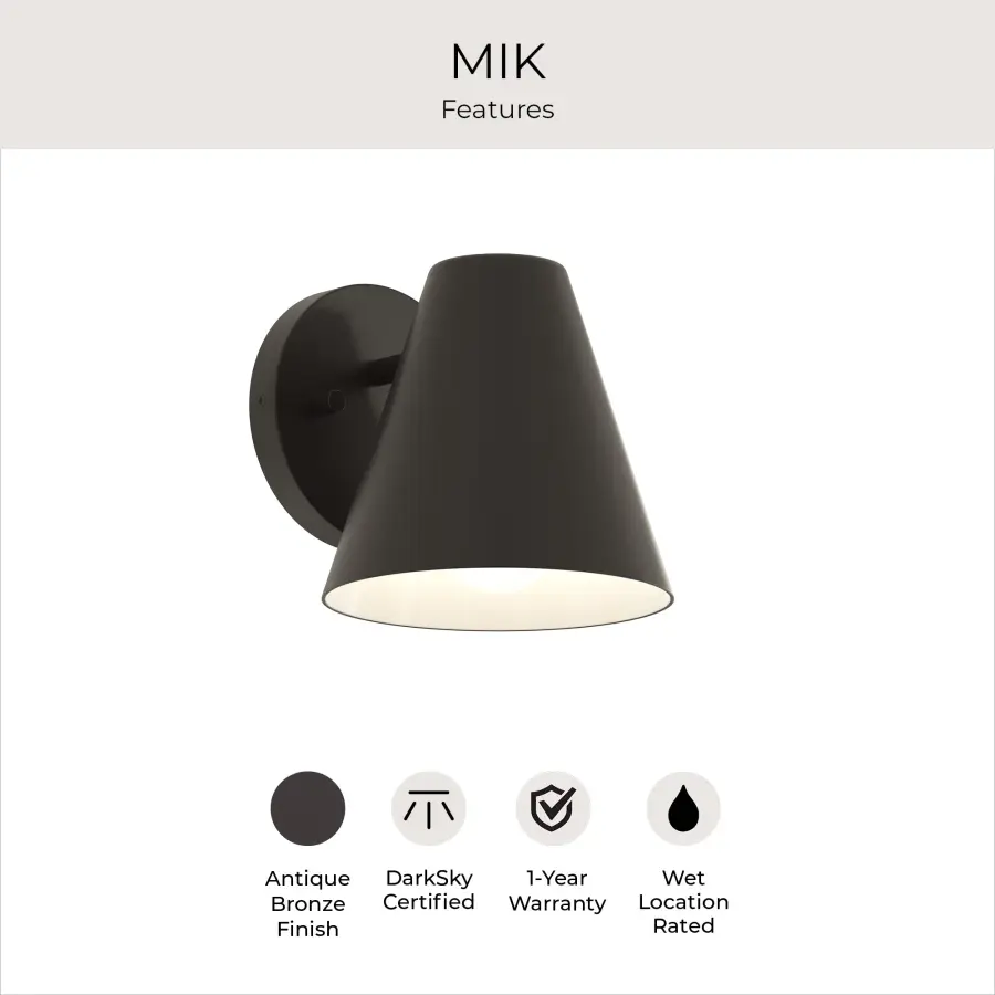 Mik Outdoor Wall Light - Image 18
