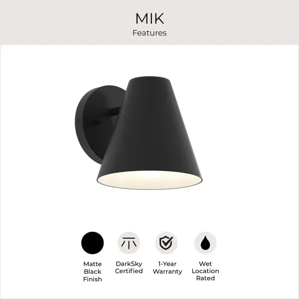 Mik Outdoor Wall Light - Image 9