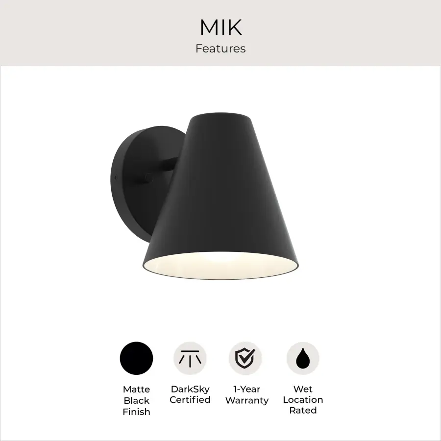 Mik Outdoor Wall Light - Image 9