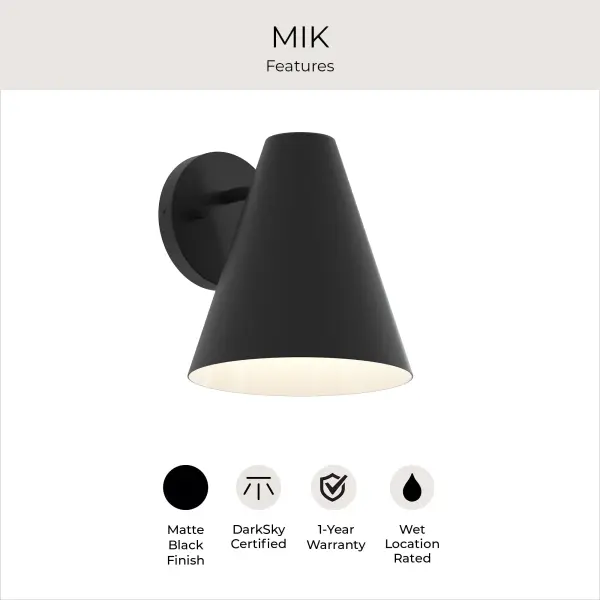 Mik Outdoor Wall Light - Image 15