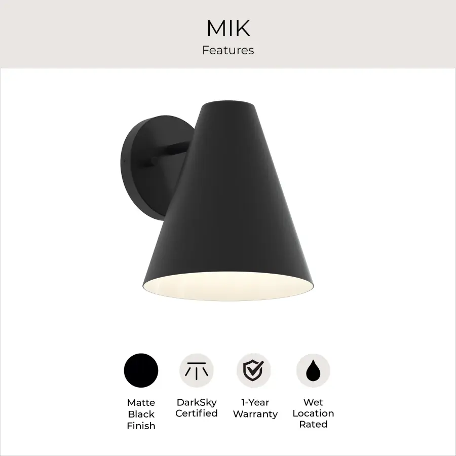 Mik Outdoor Wall Light - Image 15