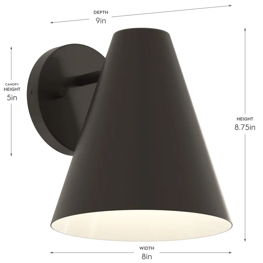 Mik Outdoor Wall Light - Image 4