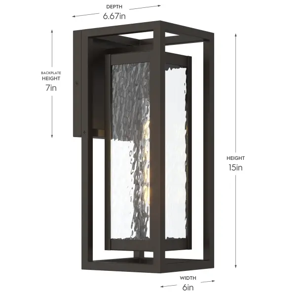 Shaw Small Outdoor Lantern - Image 3