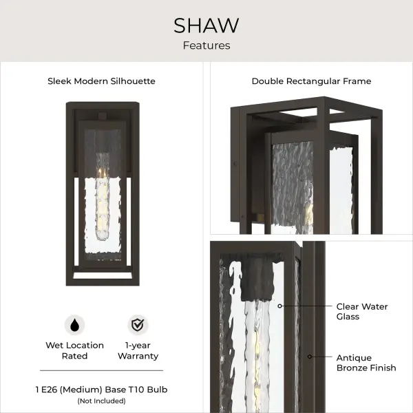 Shaw Small Outdoor Lantern - Image 4