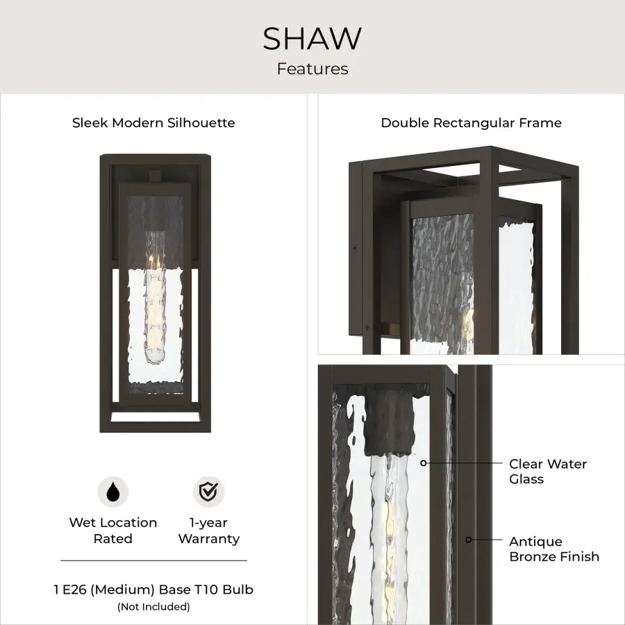 Shaw Small Outdoor Lantern - Image 4