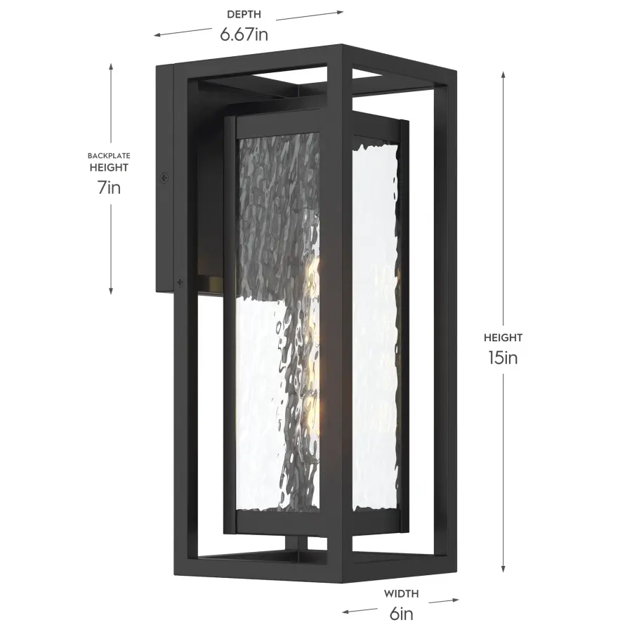 Shaw Small Outdoor Lantern - Image 10