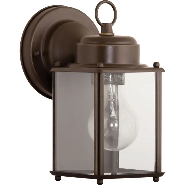 Flat Glass Lantern One-Light Wall Lantern - Image 2