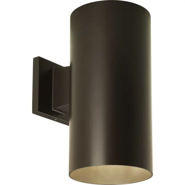 This 6-inch LED outdoor wall cylinder combines energy-efficient lighting with a clean, modern aesthetic. The antique bronze finish adds warmth while the cylindrical design provides focused up/down illumination.